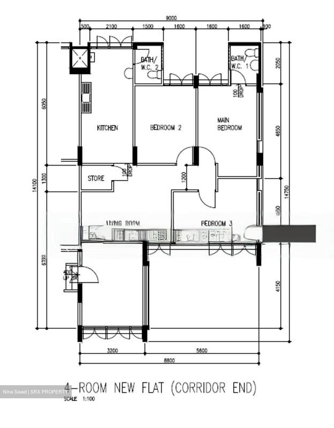 Blk 226 Yishun Gardens (Yishun), HDB 4 Rooms #453921791